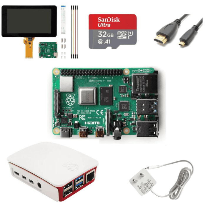 Build Your Own Computer with Raspberry Pi 4 8GB Ram - DIY Computer Kit