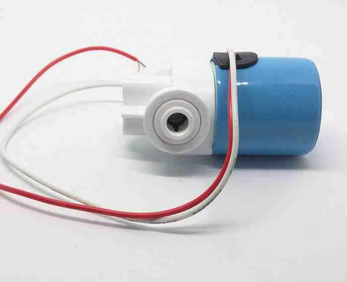 Solenoid Valve 12v-24v 1/4 inch (Blue)