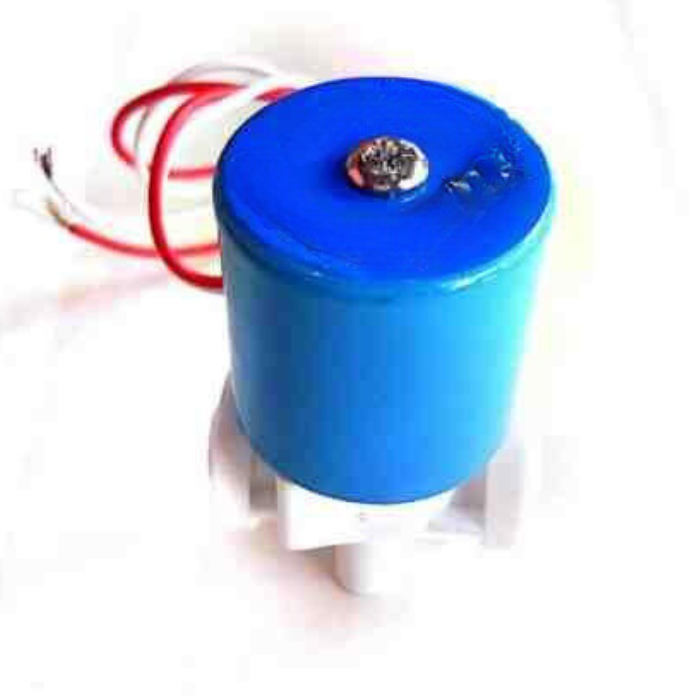 Solenoid Valve 12v-24v 1/4 inch (Blue)
