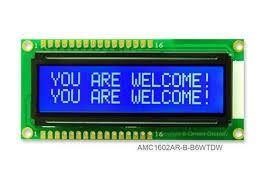 16x2 LCD (Blue)