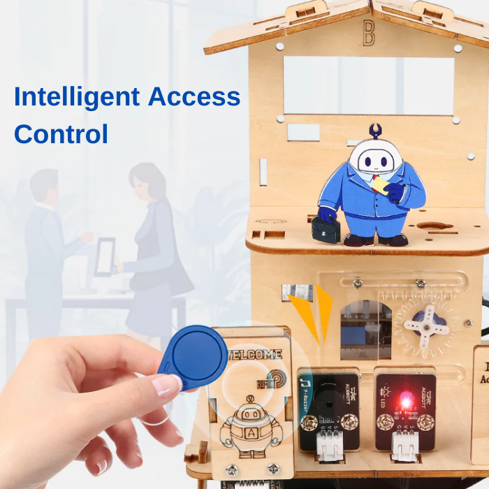 5-in-1 ACEBOTT ESP32 STEM School Smart Home Kit - Level 2 QE024