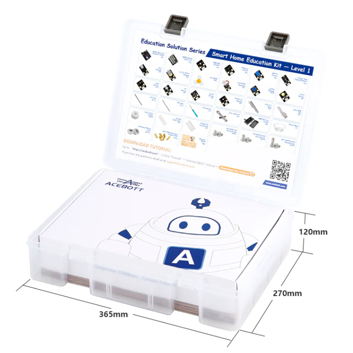 5-in-1 ACEBOTT ESP32 STEM School Smart Home Kit - Level 2 QE024