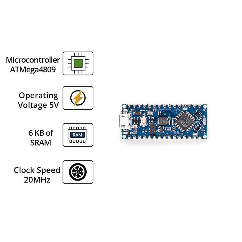 Arduino Nano Every without Headers - ABX00028