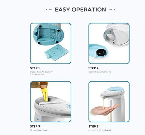 Automatic Table Top Touchless Sanitizer Dispenser with IR Motion Sensor