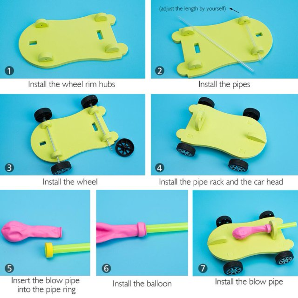 Ballon Car DIY handmade kit