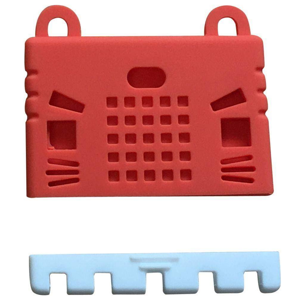 BBC Micro:Bit Silicone Soft Cover Protective Case (Red) for Micro:Bit V1 & V2