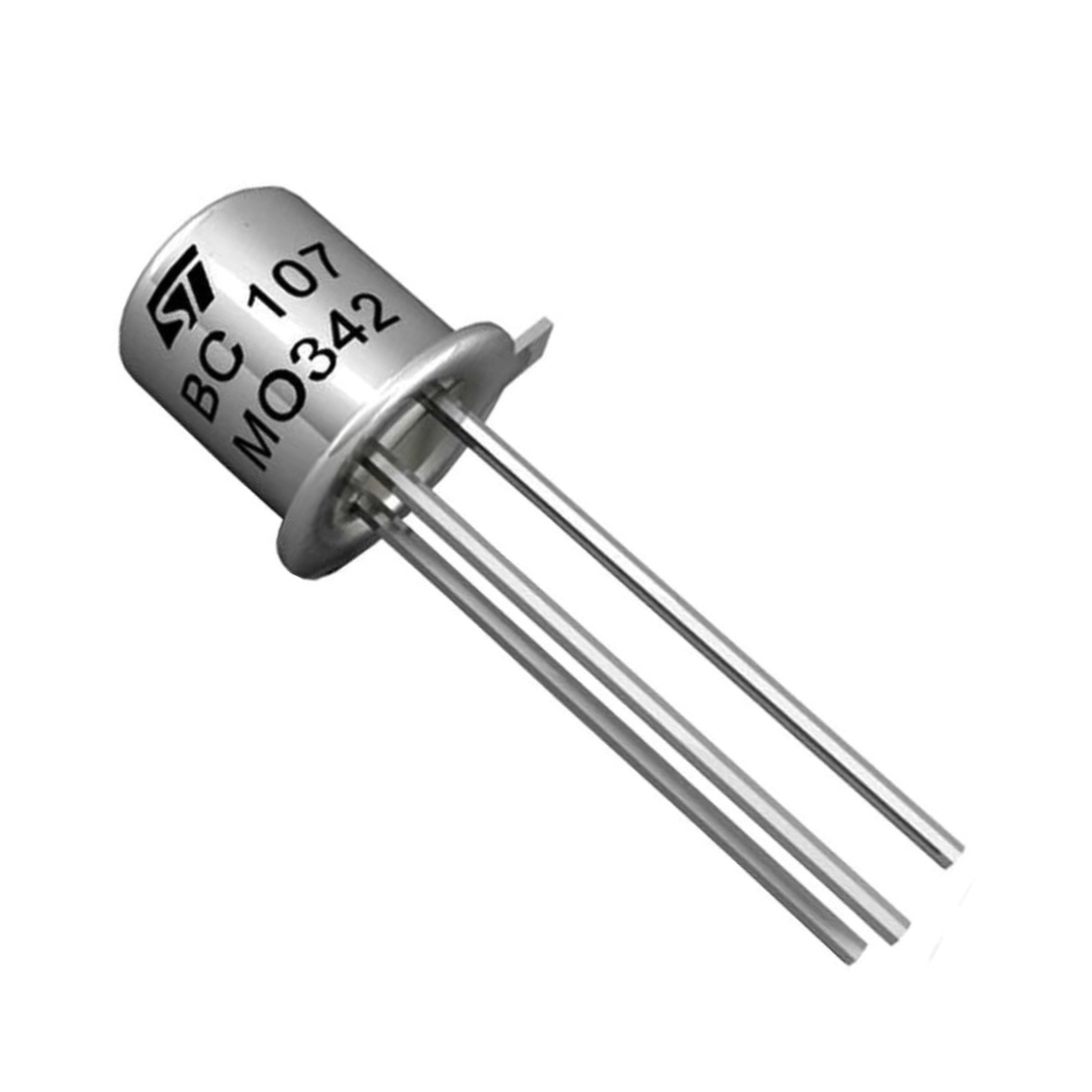 BC107 NPN General Purpose Transistor Metal can package