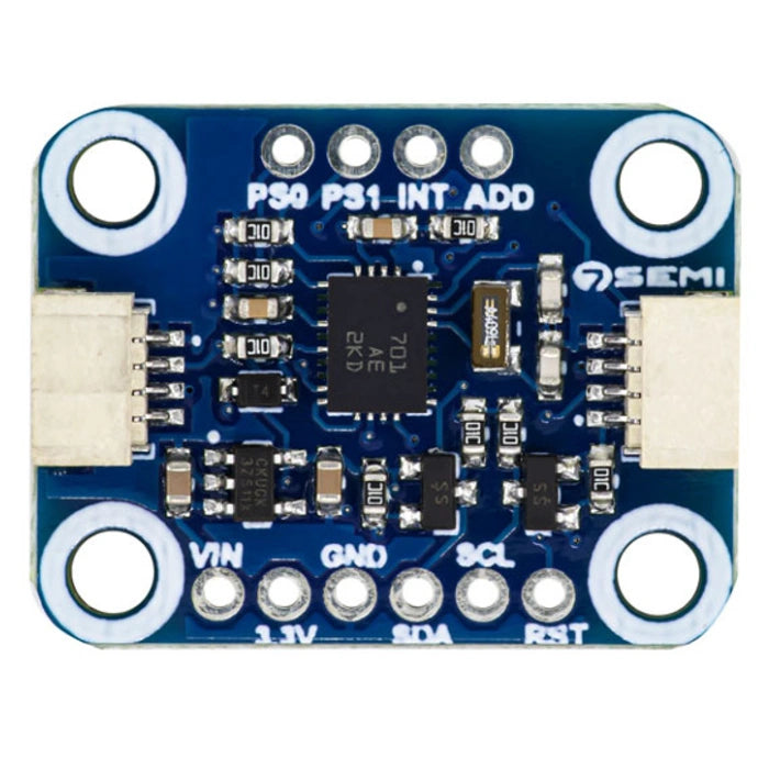 BNO055 9-DOF Absolute Orientation Sensor Breakout with I2C Qwiic - 7Semi