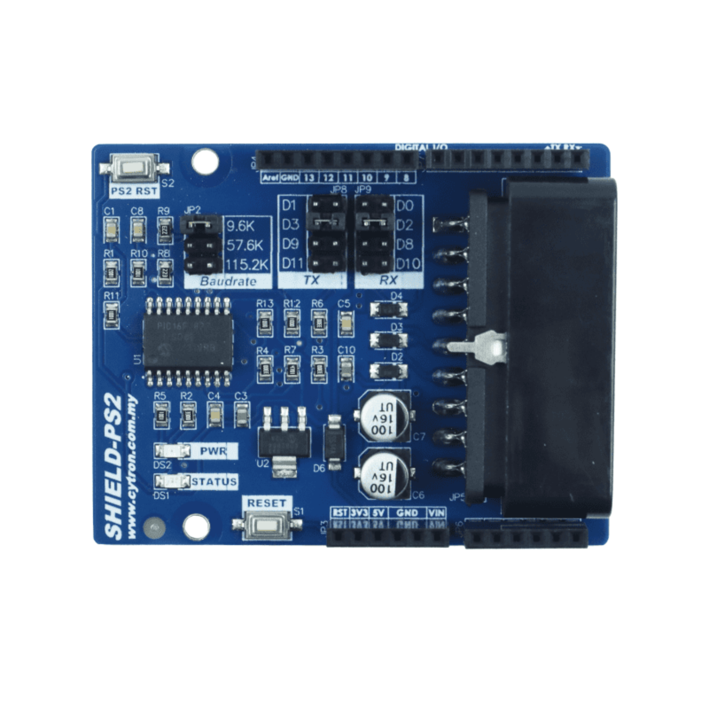 Cytron PS2 Shield for Arduino