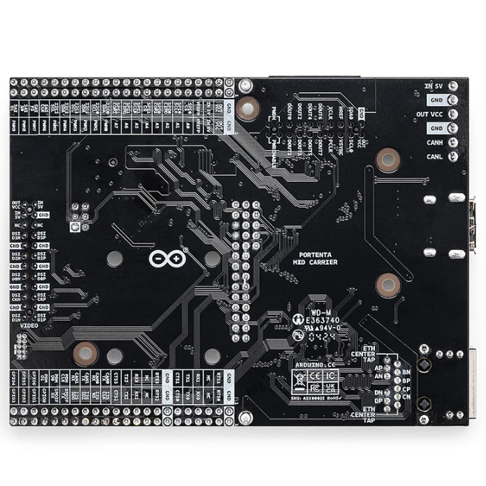 Official Arduino Portenta Mid Carrier Development Board - ASX00055