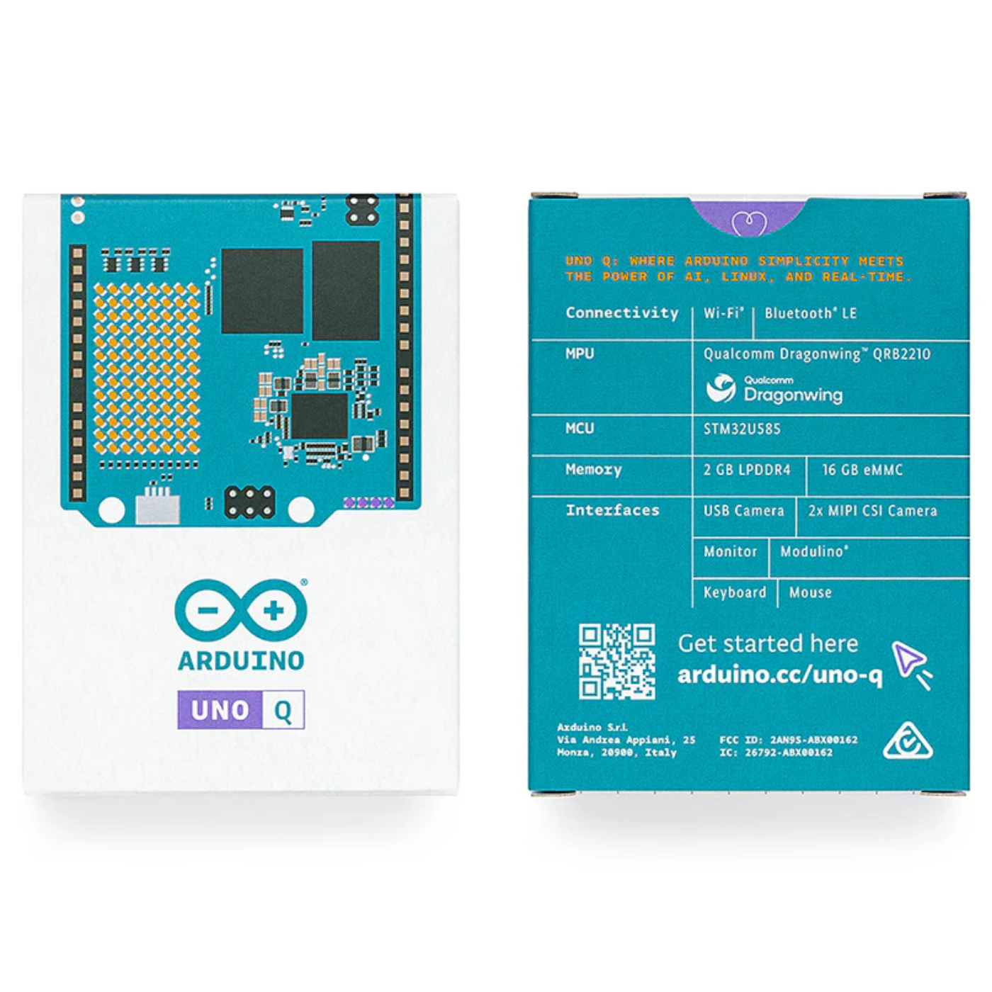 Official Arduino UNO Q SBC ABX00162 (PRE-ORDER)
