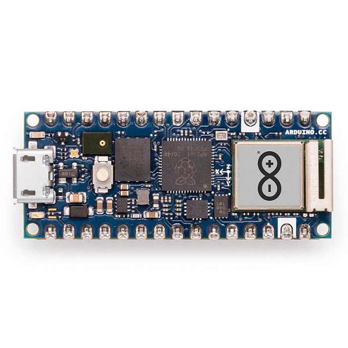 Official Arduino Nano RP2040 Connect Development Board with Header - ABX00053