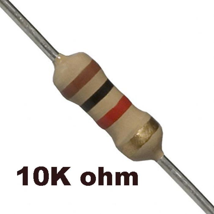 Buy 10k Ohm Resistor - Pack of 10 for Arduino & Raspberry Pi
