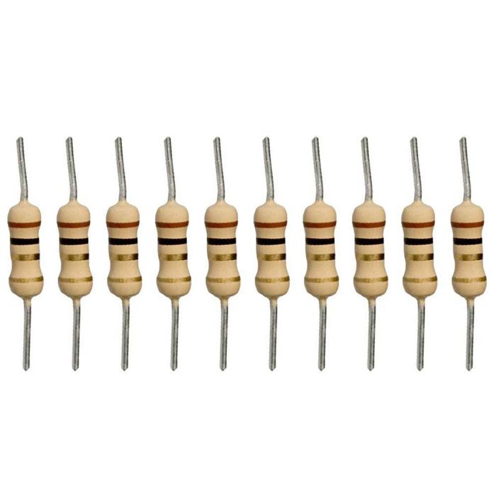 Buy 1 Ohm Carbon Film Resistor (Pack of 10) - Iotcart