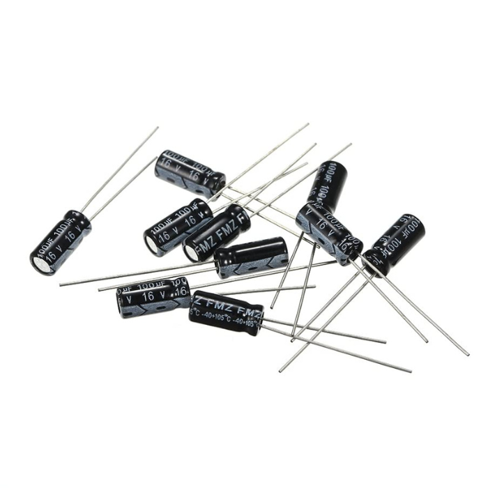 15 Value Electrolytic Capacitor Kit with Box 200PC