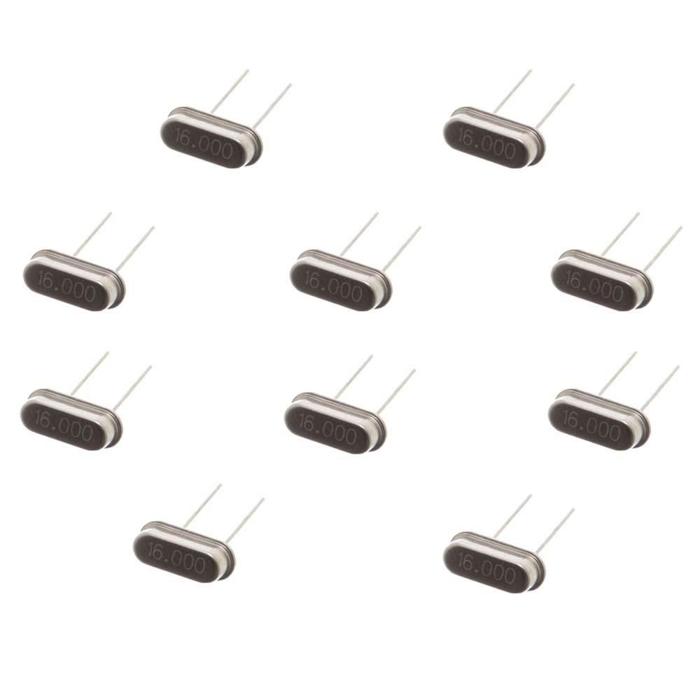 Iotcart 16MHz Crystal Oscillator (Pack of 10) - For Arduino & AVR Projects