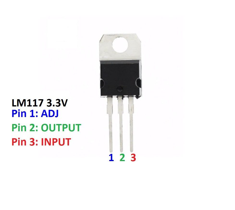 LM1117 IC Transistor - (Pack of 5)