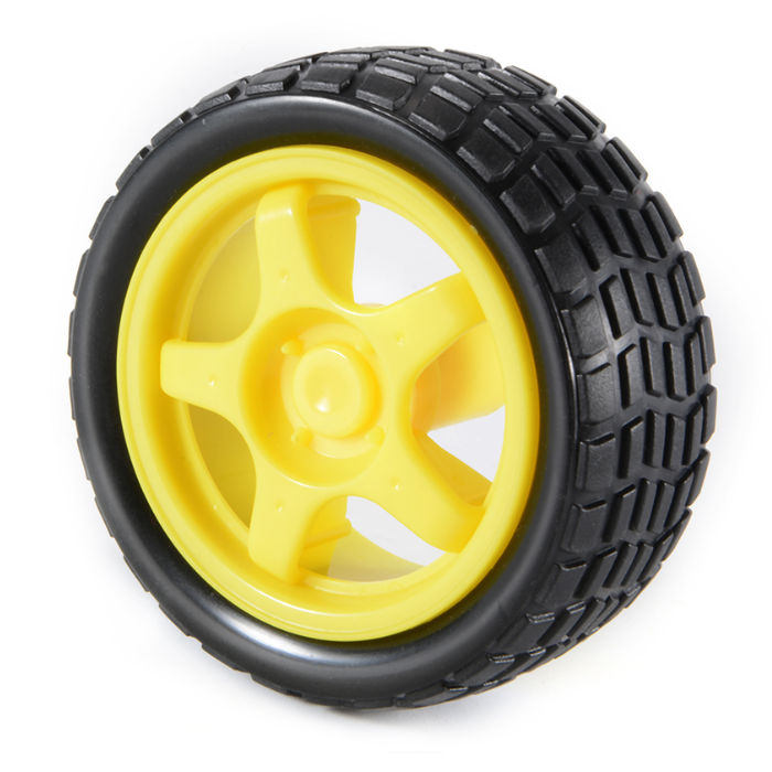 4WD Double Layer DIY Smart Car Plastic Chassis Kit (Longer Version)