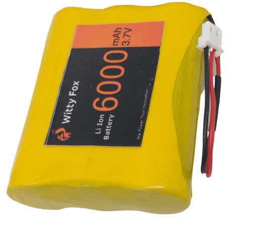 Witty Fox 3.7V 6000mAh Li-Ion Battery