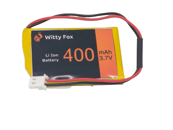Witty Fox 3.7V 400mAh Li-Ion Battery