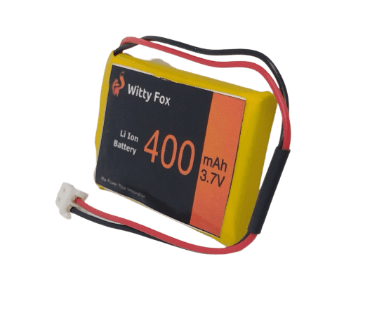 Witty Fox 3.7V 400mAh Li-Ion Battery