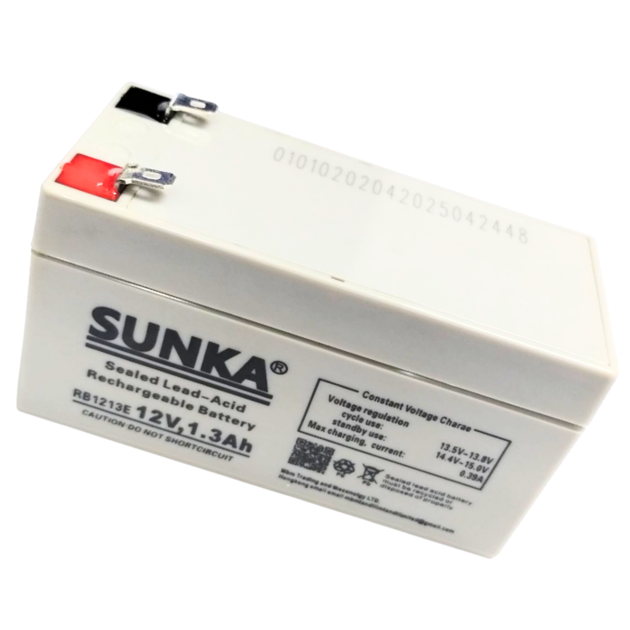 12V Lead Acid Battery 1.3Ah
