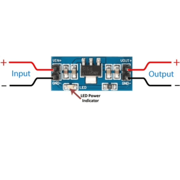AMS1117 5V Step-Down Power Supply Module