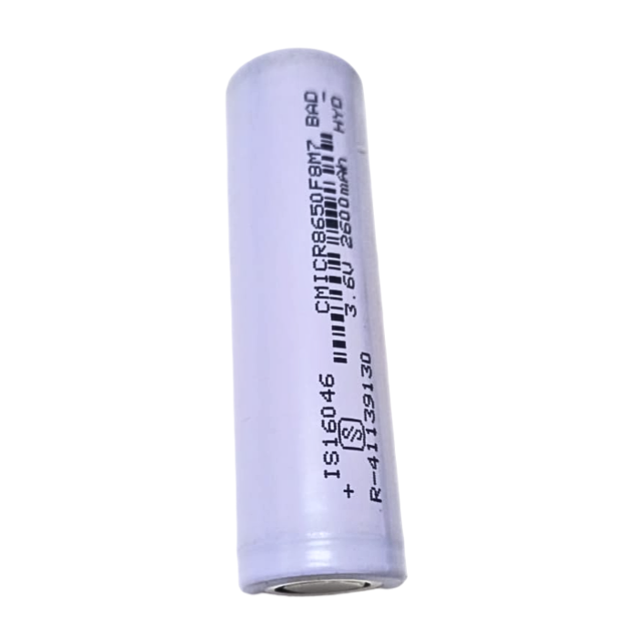 3.7V 2600mAh 18650 Battery