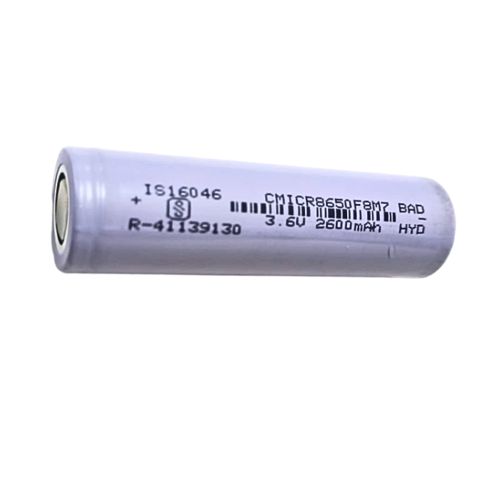 3.7V 2600mAh 18650 Battery
