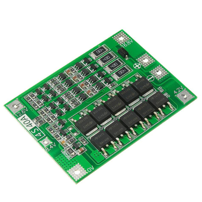 4S 40A 16V 18650 Li-ion BMS PCM