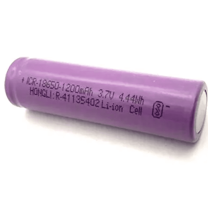 3.7V 1200mAh 18650 Battery