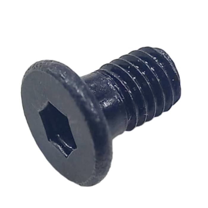 M5x16mm Low Carbon Steel Flat Head Hex Screws (CNC)