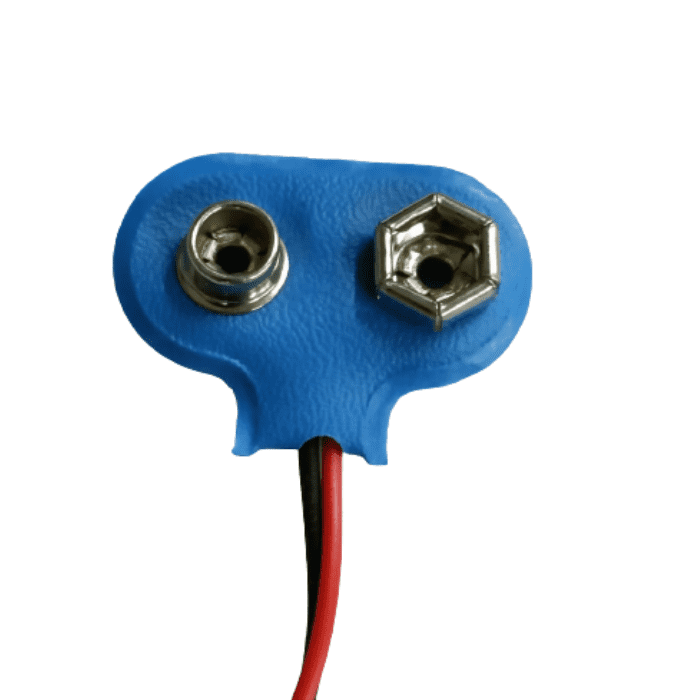 Iotcart 9V Battery Snap Connector (Pack of 5) - Power Supply Accessory