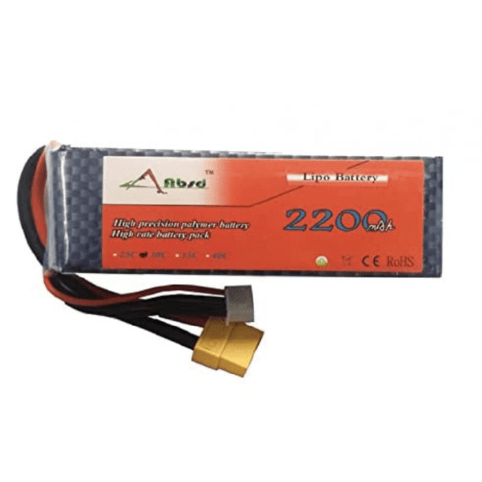 Iotcart 11.1V 25C 2200mAh LiPo Battery with B3AC Charger - RC & Drone Power