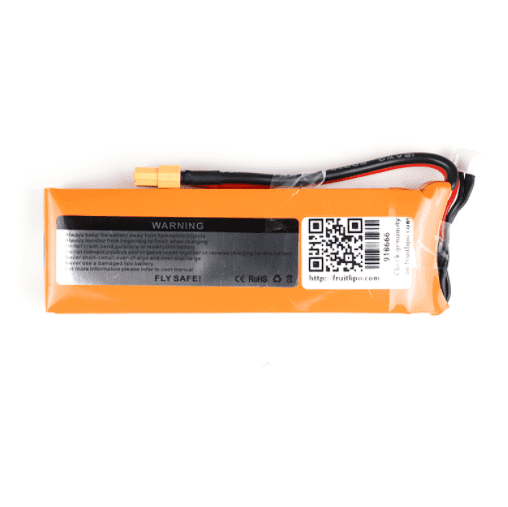 Buy 11.1V 3000mAh 3S 25C-60C LiPo Battery for Drones & RC - Orange