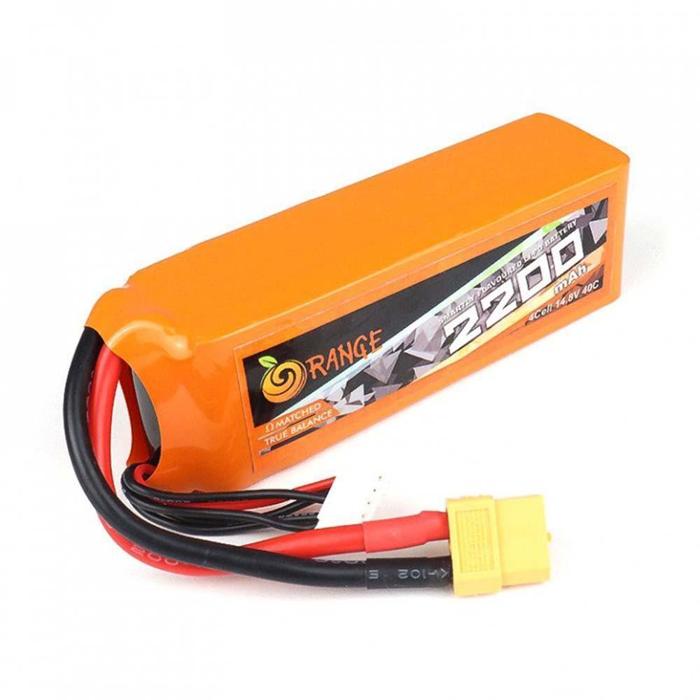 Buy 14.8V 2200mAh 4S 40C-80C LiPo Battery for Drones & RC Cars - Iotcart
