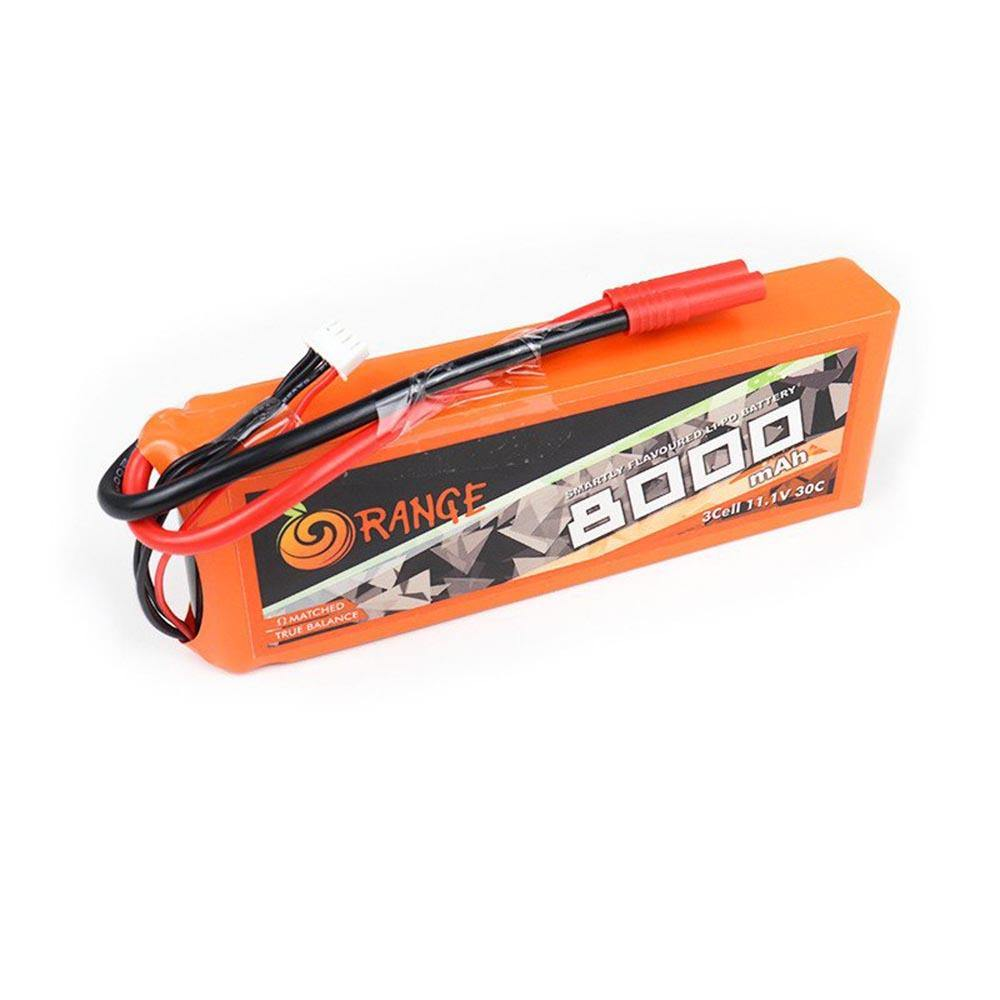 11.1 V 8000mAh Orange Lithium Polymer Battery