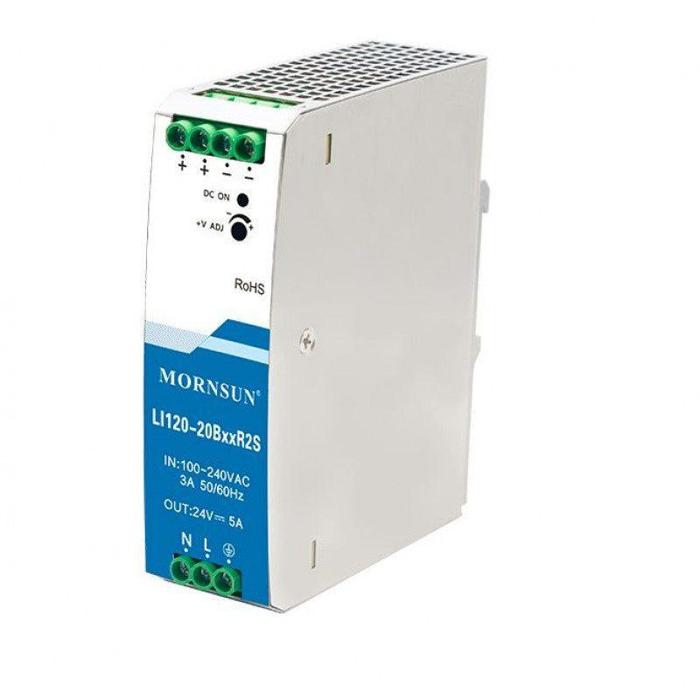 Mornsun LI120-20B12R2S 120W DIN-Rail AC/DC Power Supply - Industrial Use