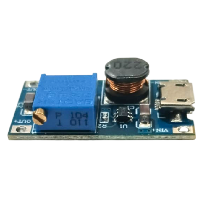 2A Step-up MT3608 2V-24V DC-DC Boost Converter Module with Micro USB Port