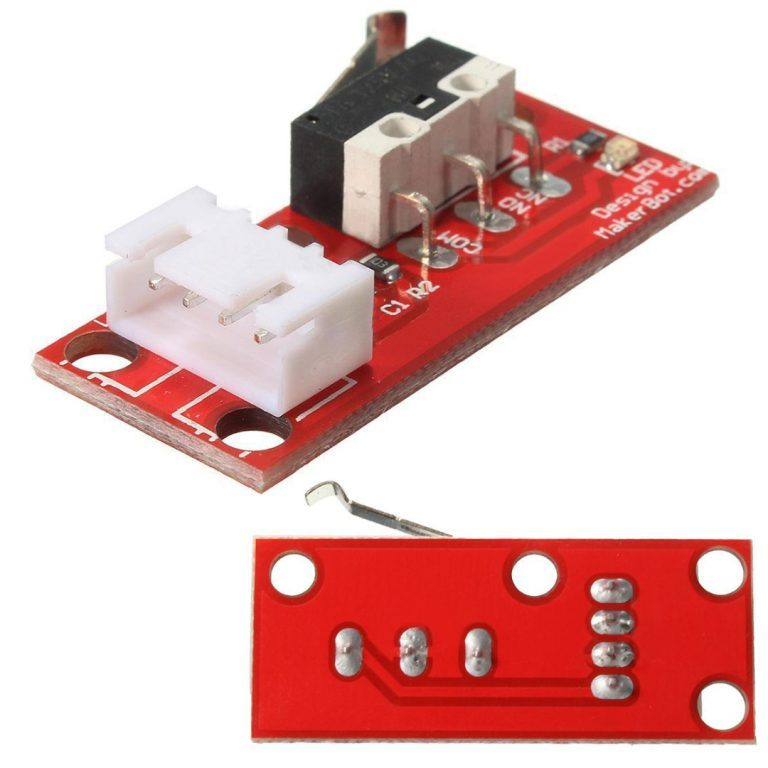 Endstop Switch for 3D Printers with Cable
