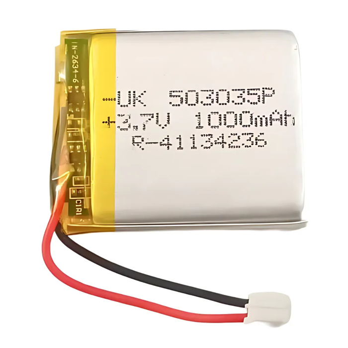 Witty Fox 1000mAh Rechargeable 3.7v LiPo Battery