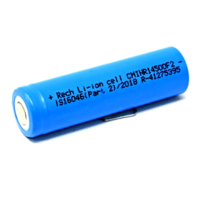 CHAM CMINR14500F2 850mAh 2C 3.6V AA Rechargeable Li-ion Battery