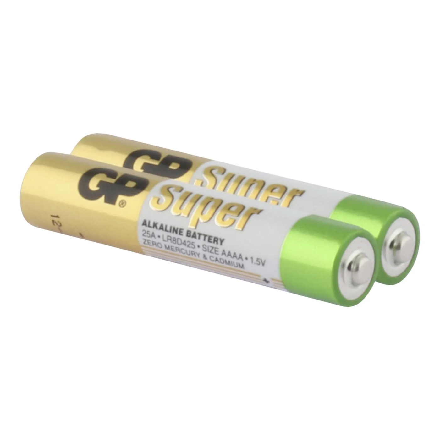 GP Super Alkaline AAAA Battery 1.5V for Electronic Gadgets LR8D425 E96 (Pack of 2)
