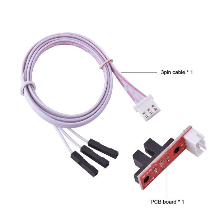 Optical Endstop with 50cm Cable Photoelectric Light Control Optical Limit Switch for 3D Printer