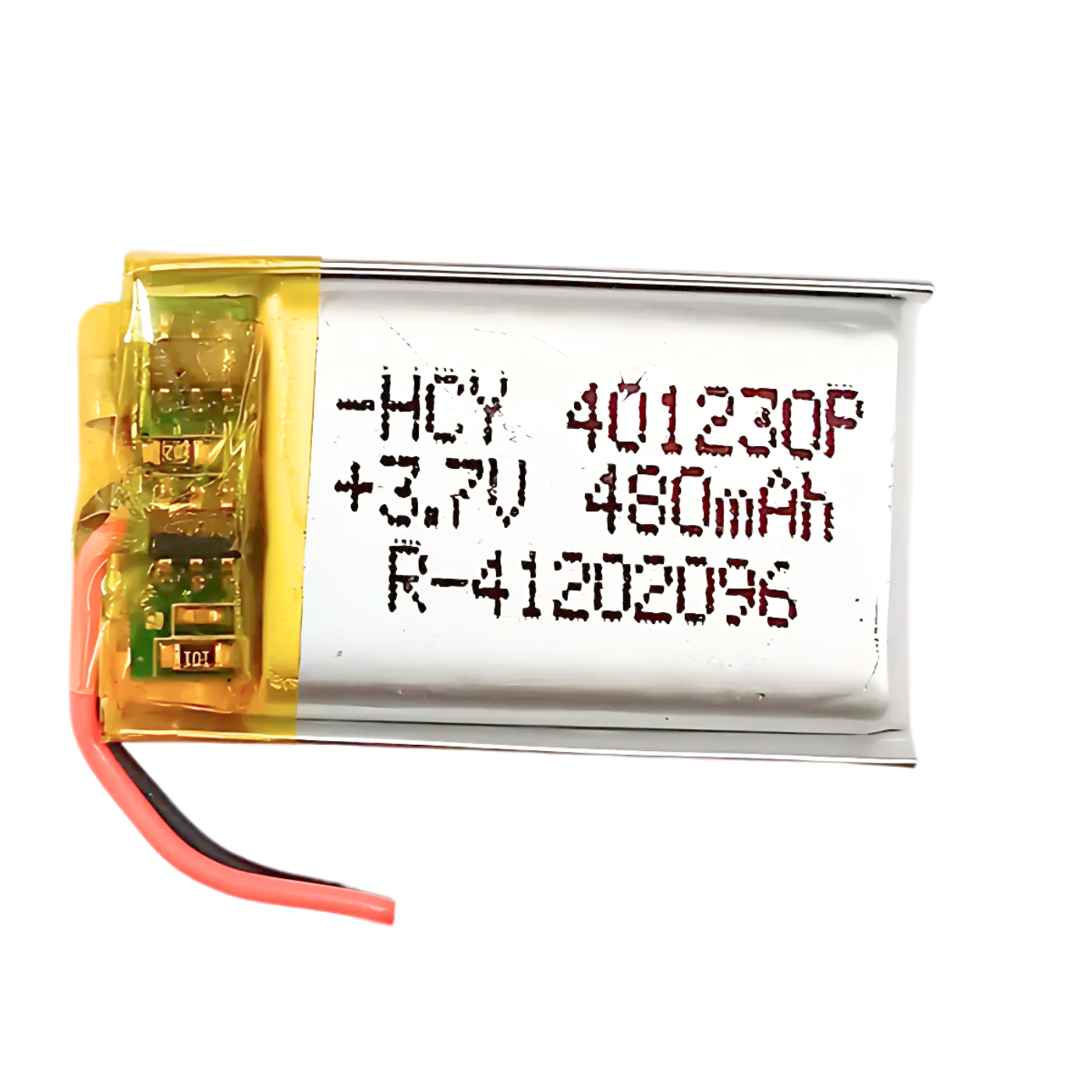 Witty Fox 480mAh Rechargeable 3.7v LiPo Battery