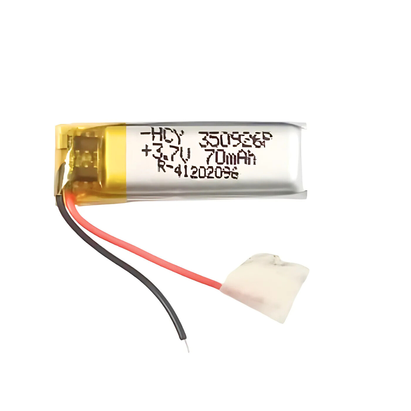 Witty Fox 70mAh Rechargeable 3.7V Lithium Polymer Battery
