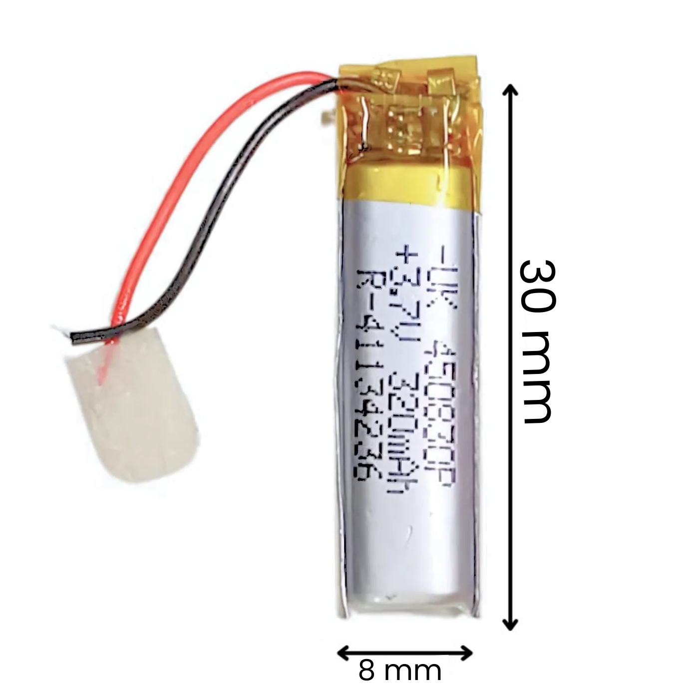 Witty Fox 320mah Rechargeable 3.7v LiPo Battery