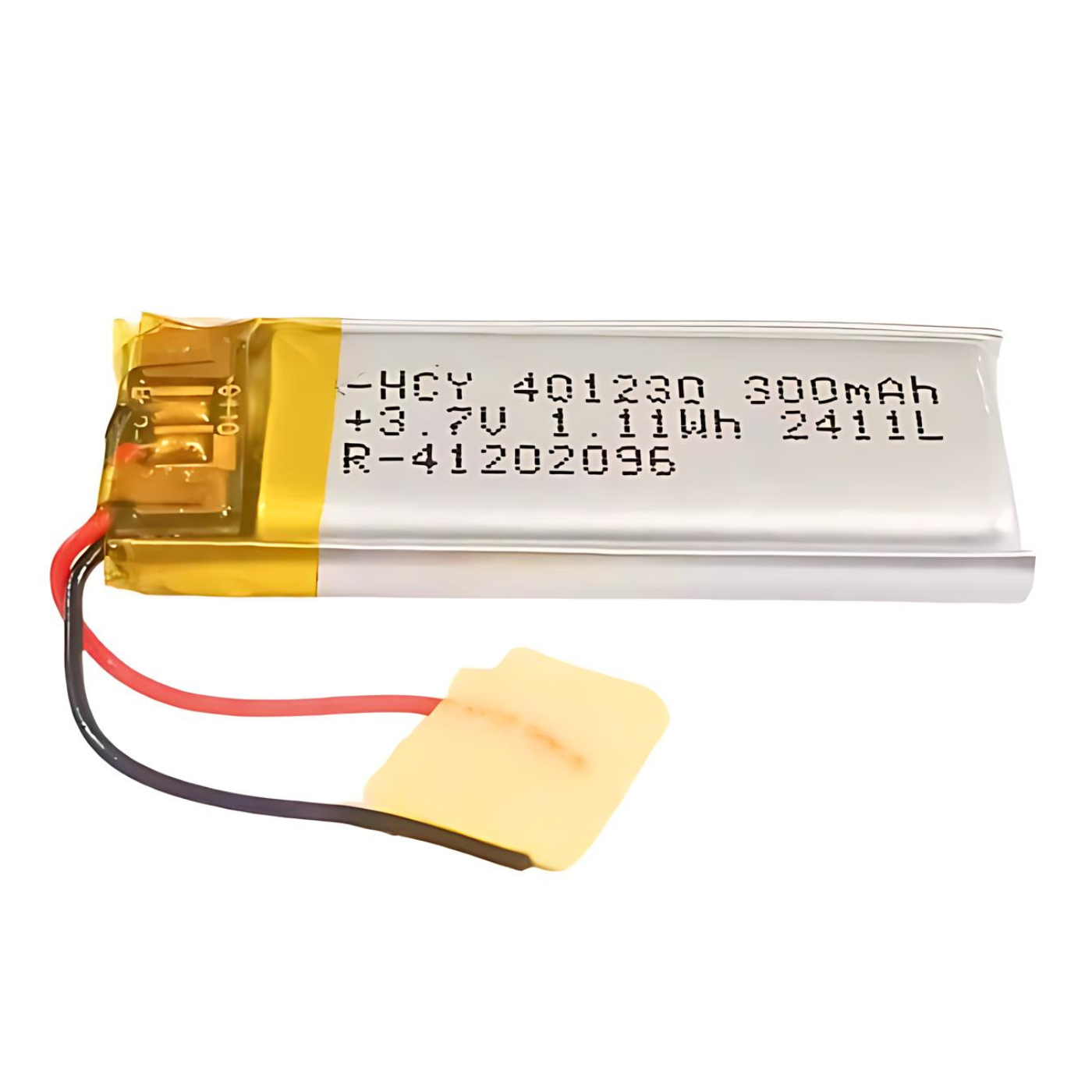 Witty Fox 300mAh Rechargeable 3.7V Lithium Polymer Battery