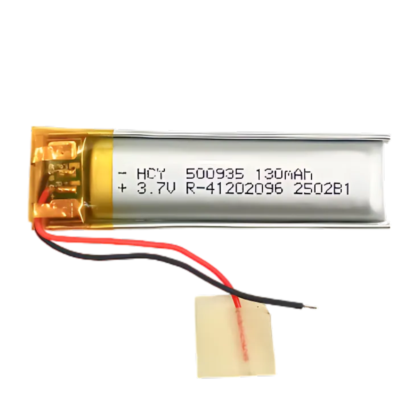 Witty Fox 130mAh Rechargeable 3.7V LiPo Battery