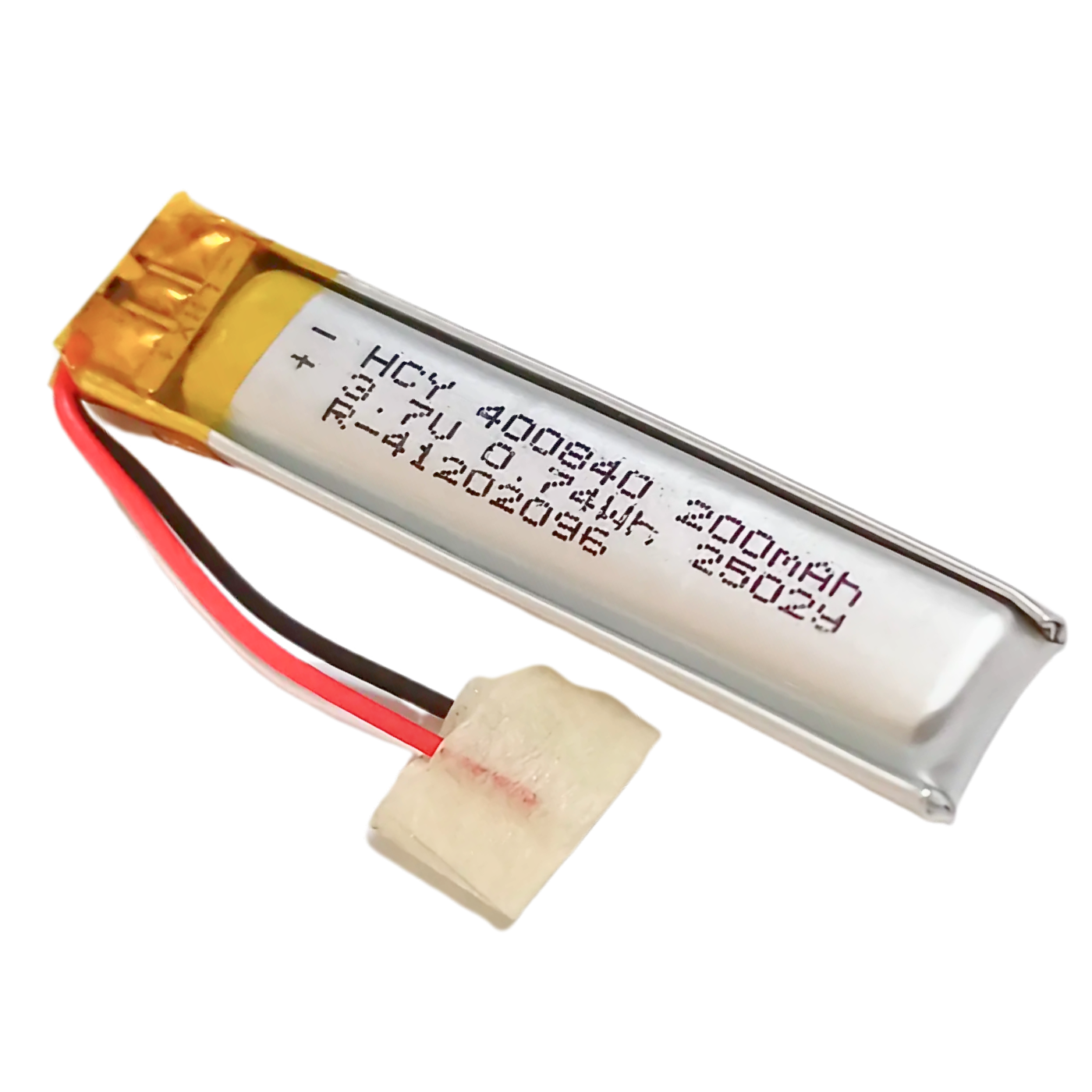 Witty Fox 200mAh Rechargeable 3.7V Lithium Polymer Battery